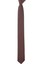 Dar Kesim Kahverengi Desenli Slim 6 Cm. Hand Made Kravat 2