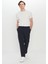 Relax Fit Rahat Kesim Beli Lastikli Cepli Esnek Takım Elbise Pantolonu 3