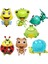 Gecko Karikatür Hayvan Alüminyum Folyo Balon Karınca Mantis Böcek Helyum Bebek Duş Doğum Günü Çocuk Günü Partisi Dekorasyon Oyuncaklar Globos (Yurt Dışından) 2