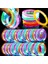 LED Bilezikler 10 Adet 10 Adet Glow Sticks Bilezikler Flaş Renkli LED Parti Aydınlık Bilezik Cadılar Bayramı Noel Düğün Doğum Günü Partisi Malzemeleri Için (Yurt Dışından) 2