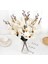 B 5 Forks 20 Kafa Yapay Ipek Çiçek Buketi Simülasyon Manolya Bitki Ev Oturma Odası Dekorasyon Düğün Sahte Çiçekler Için (Yurt Dışından) 4