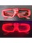 Kırmızı 1 Adet Parti Karanlıkta Glow Gözlük Light Up LED Gözlük Neon Parti Çocuklar Yetişkinler Için Güneş Gözlüğü Şekeri Parti Dekor Parti Malzemeleri (Yurt Dışından) 1