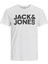 Jack&jones 12158505 Kalın Jack&jones Yazı 0 Yaka Kısa Kol Tshırt 1