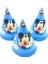 Caps6-6pcs Disney Mickey Mouse Mutlu Doğum Günü Partisi Süslemeleri Çocuk Plaka Bardak Saman Peçete Tek Kullanımlık Sofra Bebek Duş Olay Parti Seti (Yurt Dışından) 1