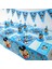 Caps6-6pcs Disney Mickey Mouse Mutlu Doğum Günü Partisi Süslemeleri Çocuk Plaka Bardak Saman Peçete Tek Kullanımlık Sofra Bebek Duş Olay Parti Seti (Yurt Dışından) 2