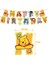 Banner-1pack Disney Winnie The Pooh Parti Malzemeleri Tek Kullanımlık Sofra Doğum Günü Süslemeleri Kağıt Peçete Plaka Bardak Masa Örtüsü Lateks Balon (Yurt Dışından) 1