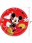 Kırmızı Hediye Çantası-6 Adet Mickey Mouse Doğum Günü Partisi Malzemeleri ve Süslemeleri Mickey Mouse Parti Malzemeleri Banner Plaka Balonları ile 10 Konuğa Hizmet Vermektedir (Yurt Dışından) 2