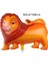 3D Balon-1 Adet Yeni Aslan Kral Simba Doğum Günü Partisi Dekorasyon Tek Kullanımlık Hediye Çantası Yağma Şeker Çanta Sofra Çocuk Bebek Duş Parti Malzemeleri (Yurt Dışından) 1