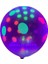 10 Adet Neon Balon C Siyah Işık Neon Parti Yüz ve Vücut Boyası Glow Panit Renk Güzellik Makyaj Vücut Boyası Uv Blacklight Neon Floresan Parti Malzemeleri (Yurt Dışından) 1