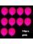 10 Adet 12 Inç Pembe Neon Kağıtlar Glow Kart Stoğu Dıy Dans Pisti Hareketleri Oyunları Klasik Twister Uv Reaktif Kart Stoğu Glow Parti Dekorasyon Malzemeleri (Yurt Dışından) 1