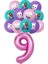 11 Adet Set 9 Gabby Dollhouse Doğum Günü Partisi Malzemeleri Karikatür Gabby Cupcake Topper Tabaklar Bardaklar Banner Balonlar Kızlar Bebek Duş Süslemeleri (Yurt Dışından) 1