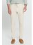 Slim Fit Dar Kesim %100 Pamuk Yan Cep Pileli Pantolon 1