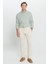 Slim Fit Dar Kesim %100 Pamuk Yan Cep Pileli Pantolon 2