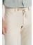 Slim Fit Dar Kesim %100 Pamuk Yan Cep Pileli Pantolon 4