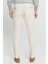 Slim Fit Dar Kesim %100 Pamuk Yan Cep Pileli Pantolon 5