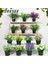 Bitkiler Saksı-18 Yapay Çiçekler Bitkiler Saksı Yeşil Bonsai Saksı Bitkiler Ev Dekorasyon Zanaat Bitki Dekoratif Için Sahte Çiçek Süsler (Yurt Dışından) 2
