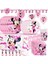 6 Adet Number 1 Minnie Mouse Doğum Günü Partisi Malzemeleri ve Süslemeleri Minnie Mouse Parti Malzemeleri Banner Masa Kapak Plakaları ile 8 Misafire Hizmet Vermektedir (Yurt Dışından) 4
