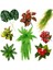 Fern LEAVE-013 Yapay Eğreltiotu Bitkileri Duvar Dekorasyonu Yaprak Aksesuarları Kaplumbağa Arka Yaprak Farsça Yeşil Bitki Duvar Aksesuarları Ev Dekorasyon (Yurt Dışından) 5