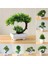 13 x 11 cm Yapay Bitki Yapay Çiçek Ev Dekor Bonsai Ağacı Pot Bitki Sahte Çiçek Saksı Süs Ev Odası Bahçe Dekorasyonu Için (Yurt Dışından) 2