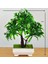 x uyuanshu Yeşil Yeni Yeşil Küçük Ağaç Saksı Bonsai Süsler Ev Bahçe Otel Banyo Yatak Odası Dekorasyon Yapay Bitkiler Bonsai Sahte Bitkiler (Yurt Dışından) 1