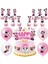 8 Adet Kaşık Disney Minnie Mouse Parti Malzemeleri Pembe Minnie Parti Balonları Kek Süslemeleri Bebek Duş Çocuk Doğum Günü Tek Kullanımlık Sofra Takımı (Yurt Dışından) 5
