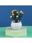 Mini Yeni Mini Yapay Bitki Bonsai Küçük Simüle Ağaç Saksı Bitkileri Sahte Çiçekler Ofis Masası Saksı Süsler Ev Bahçe Dekor (Yurt Dışından) 1