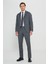 Slim Fit Dar Kesim Mono Yaka %100 Yün Takım Elbise 3