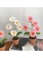 S7 Gardenya El Yapımı Tığ Işi Çiçekler Ayçiçeği Örme Çiçek Masası Süslemeleri Dekoratif Saksılar Öğretmenler Günü Hediyesi 책상 꾸미기 (Yurt Dışından) 5