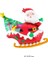 Santa 90 cm Şişme Noel Şekerleri Şişme Şeker Çubukları Noel Için Kapalı Açık Dekorasyon 2023 Yeni Yıl Partisi Iyilik (Yurt Dışından) 1