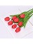 5PCS-COLOR12 5 Adet Lale Pu Yapay Çiçek Gerçek Dokunmatik Buket Sahte Çiçekler Düğün Dekorasyon Bahar Parti Dıy Ev Bahçe Malzemeleri Için (Yurt Dışından) 1