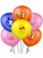 Balonlar-12 Adet Disney Winnie The Pooh Yemek Takımı Parti Malzemeleri Masa Örtüsü Fincan Plaka Pooh Balon Çocuk Doğum Günü Cadılar Bayramı Süslemeleri (Yurt Dışından) 1