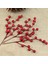 20-26 cm Kırmızı Berry Buket Yapay Suni Çam Kozalağı Çiçek Şube Noel Ağacı Dekorasyon Düğün Parti Dekor Şenlikli Malzemeleri (Yurt Dışından) 3