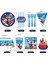 Hats-6pcs Spidey ve Onun Inanılmaz Arkadaşları Parti Dekorasyon Malzemeleri Kağıt Tabak Masa Örtüsü Örümcek Adam Tema Bebek Duş Balonları Çocuklar Iyilik (Yurt Dışından) 3