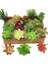 11 Tou x iaoxianrenke 2021 Yapay Succulents Bitkiler Ev Dekor Mini Bonsai Bahçe Yatak Odası Düğün Dekorasyon Plantas Artificiales Para Decoracion (Yurt Dışından) 2