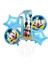 Banner Disney Mickey Mouse Tek Kullanımlık Sofra Parti Süslemeleri Bardak Peçeteler Tabaklar Payet Dekor Bebek Duş Doğum Günü Partisi Malzemeleri (Yurt Dışından) 3