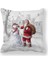 Bffc 21 45 x 45 cm Noel Yastık Örtüsü Merry Christmas Süslemeleri Ev Için Noel Baba Pamuk Keten Kapak Yastık Ev Dekor Yastık Kılıfı (Yurt Dışından) 3