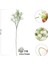 Mavi 1 Adet 5/1 Adet Gypsophila Yapay Çiçek Beyaz Pembe Mavi Bebek Nefes Plastik Buket Ev Dekoratif Dıy Düğün Parti Dekorasyon (Yurt Dışından) 5