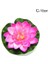 C-10 cm 10/18 cm Yüzen Lotus Yapay Çiçek Gerçekçi Nilüfer Mikro Peyzaj Düğün Gölet Bahçe Ev Sahte Lotus Bitki Dekor Için (Yurt Dışından) 1