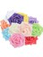 Şampanya 25 Adet 8 cm Pe Köpük Gül Yapay Çiçekler Sahte Çiçek Gelin Buketi Düğün Dekor Dıy Scrapbooking Craft Ev Masa Dekorasyonu (Yurt Dışından) 5