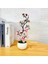 Kırmızı 1 Adet Bonsai Ipek Çiçekler Erik Yapay Saksı Bitkileri Çiçekleri Simülasyon Kış Erik Şube Vazolar Düğün Ev Odası Süslemeleri (Yurt Dışından) 4