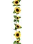 1 Adet 1 Adet 260 cm Yapay Sarı Ayçiçeği Garland Çiçek Askılığı Düğün Çiçek Kemer Dekor Ipek (Yurt Dışından) 1