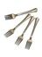 FORK-10PCS Bronzlaştırıcı Altın Noktalar Parti Tek Kullanımlık Sofra Seti Malzemeleri Bebek Duş Için Kağıt Mendil Tepsisi Doğum Günü Partisi Malzemeleri (Yurt Dışından) 1