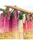 Ckzt-Bai Se Simüle Wisteria Tavan Sahte Çiçek Rattan Kapalı Düğün Dekorasyon Plastik Fasulye Çiçek Menekşe Asılı Asma (Yurt Dışından) 2