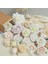 Ipek 280-2 Beyaz Gül Kafa Yapay Çiçekler Düğün Ev Partisi Noel Doğum Günü Dekor Dıy Çelenk Scrapbooking Craft Sahte Çiçekler Toplu (Yurt Dışından) 2