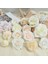 Ipek 280-2 Beyaz Gül Kafa Yapay Çiçekler Düğün Ev Partisi Noel Doğum Günü Dekor Dıy Çelenk Scrapbooking Craft Sahte Çiçekler Toplu (Yurt Dışından) 4