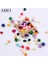 Beyaz 300 Adet 15MM Mix Renk Küçük Gül Çiçek Mini El Yapımı Saten Kurdele Gül Kafası Düğün Scrapbooking Dekorasyon Elbise Aksesuarları (Yurt Dışından) 3