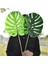35 cm Pvc Monstera Yapay Monstera Bitkiler Plastik Tropikal Palmiye Ağacı Yaprakları Ev Bahçe Dekorasyon Aksesuarları Fotoğraf Dekoratif Yapraklar (Yurt Dışından) 3