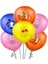12 Adet Balon Disney Winnie The Pooh Tema Çocuklar Için Doğum Günü Dekorasyon Fincan Plaka Masa Örtüsü Zemin Bebek Duş Doğum Günü Partisi Malzemeleri (Yurt Dışından) 1