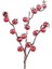 D 20-26 cm Kırmızı Berry Buket Yapay Suni Çam Kozalağı Çiçek Şube Noel Ağacı Dekorasyon Düğün Parti Dekor Şenlikli Malzemeleri (Yurt Dışından) 1