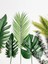 5 Adet 5 Adet Yapay Monstera Yapay Bitkiler Kaplumbağa Yaprakları Tropikal Palmiye Yaprakları Yaz Orman Teması Ev Hawaii Düğün Dekor Için (Yurt Dışından) 5